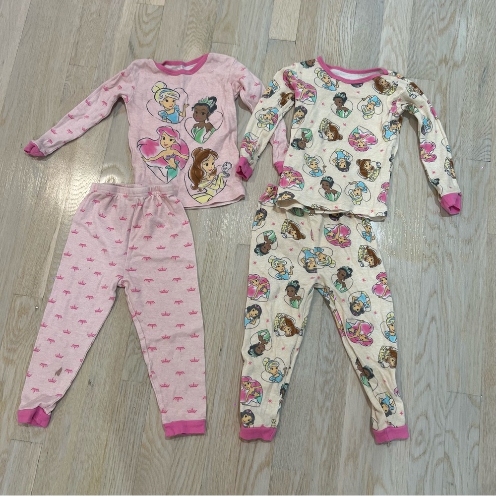 Disney princess pajama set
